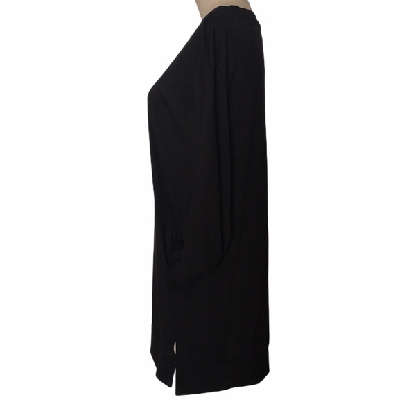 ZZER Black Tunic with Pockets NWT Sz M - Picture 2 of 7
